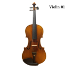 Modern Italian Violins by Master Maker Giorgio Grisales - Cremona, Italy (Guarneri Pattern)